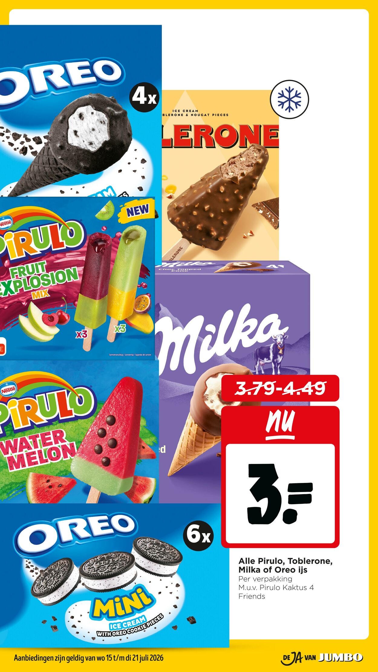 Folder Jumbo 11.07.2026 - 19.07.2026