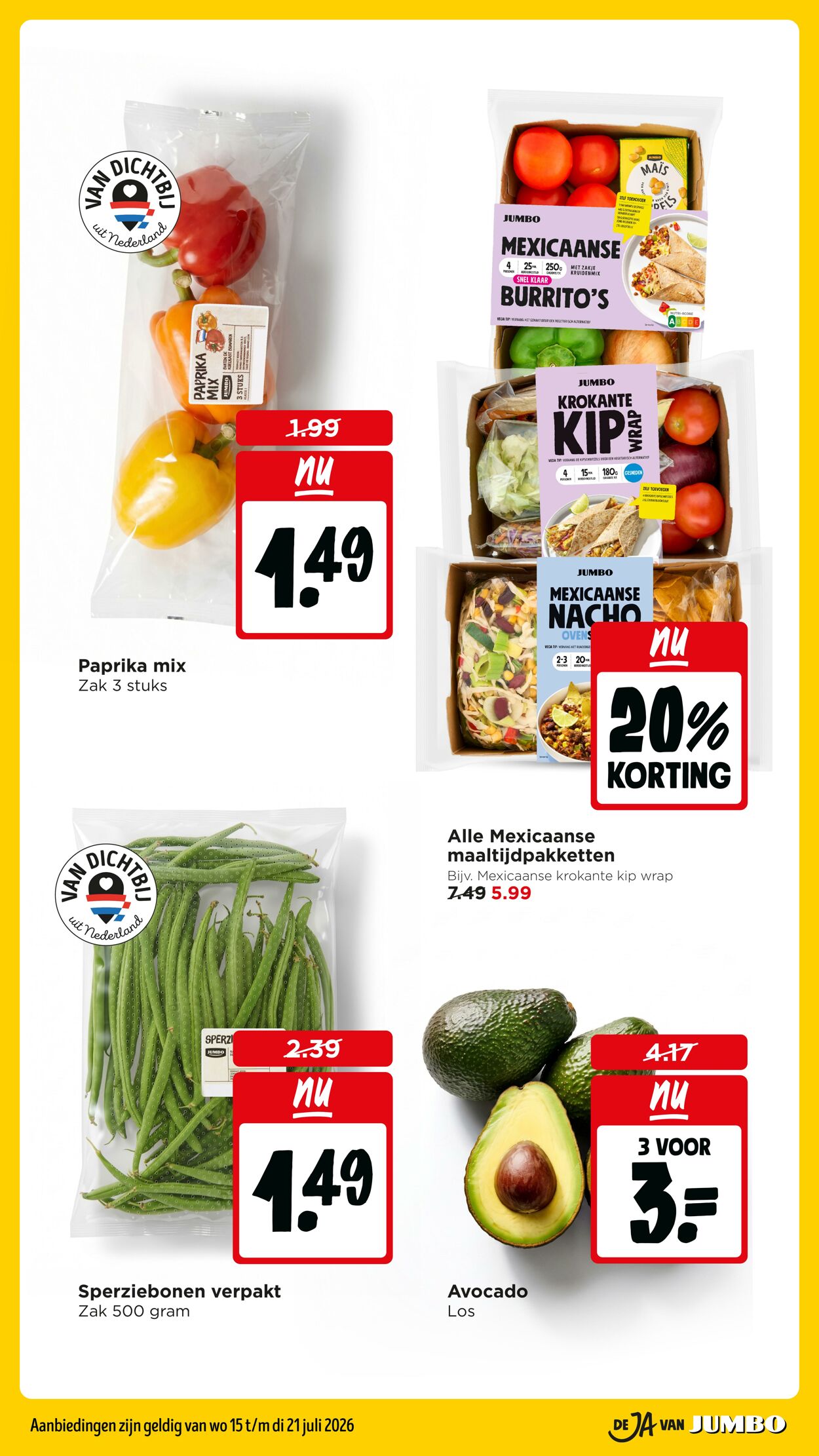 Folder Jumbo 11.07.2026 - 19.07.2026