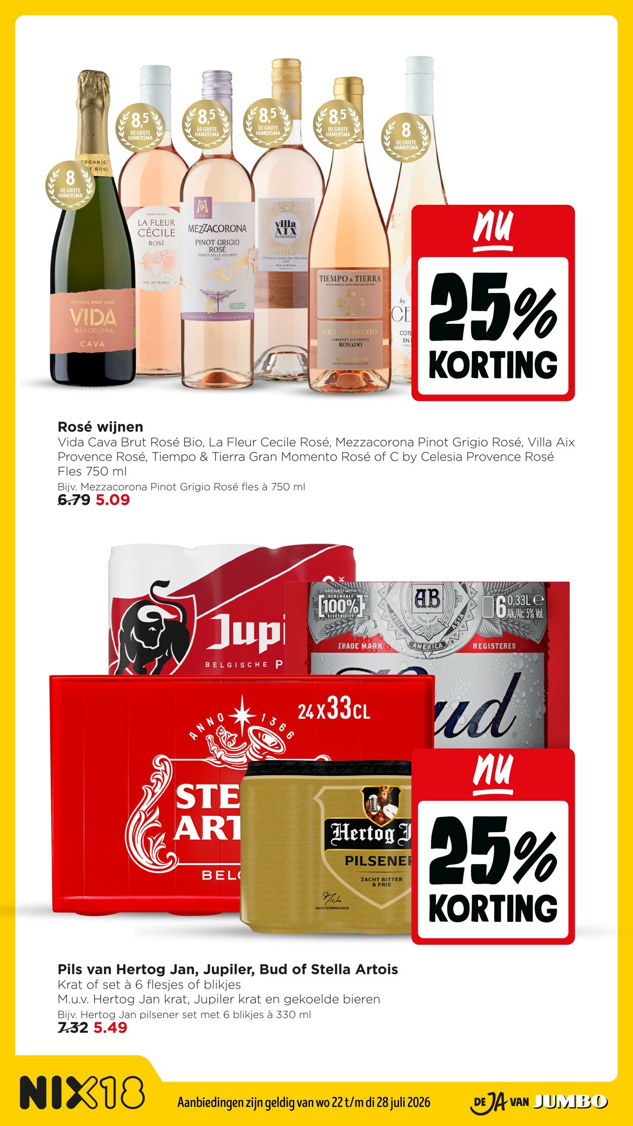 Folder Jumbo 18.07.2026 - 26.07.2026