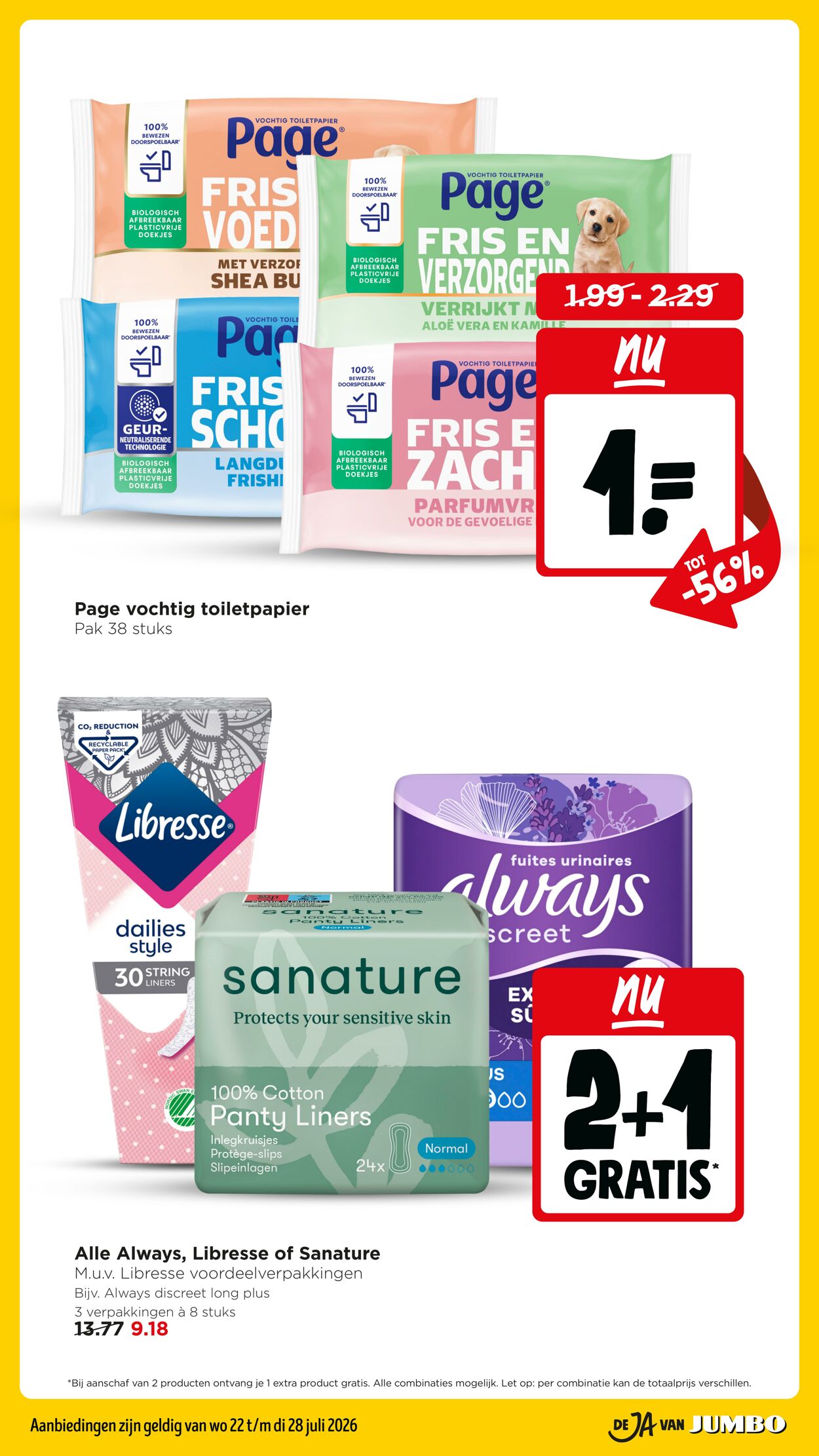 Folder Jumbo 18.07.2026 - 26.07.2026