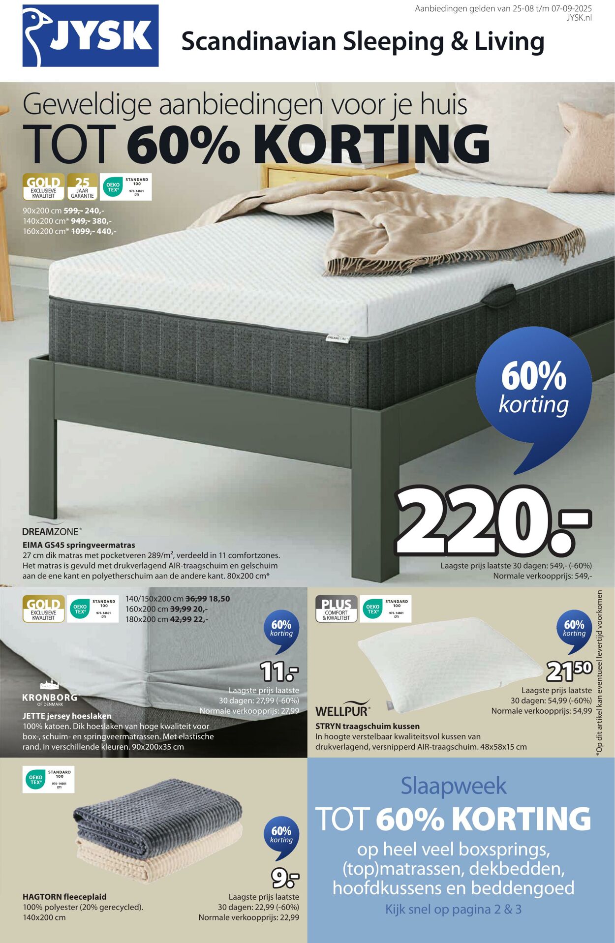 Folder Jysk 25.08.2025 - 07.09.2025