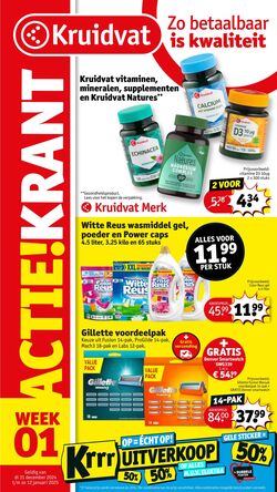 Folder Kruidvat 30.12.2024 - 12.01.2025