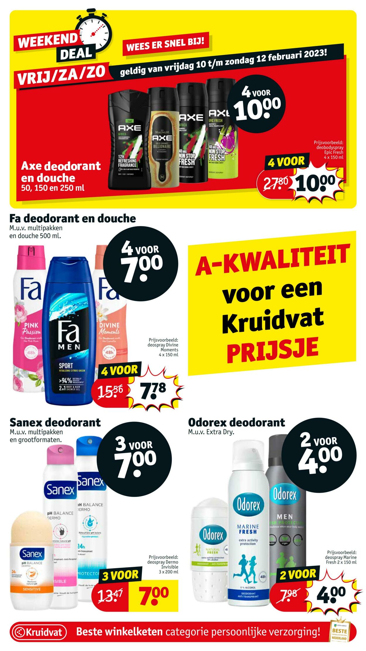 Folder Kruidvat 07.02.2023 - 12.02.2023