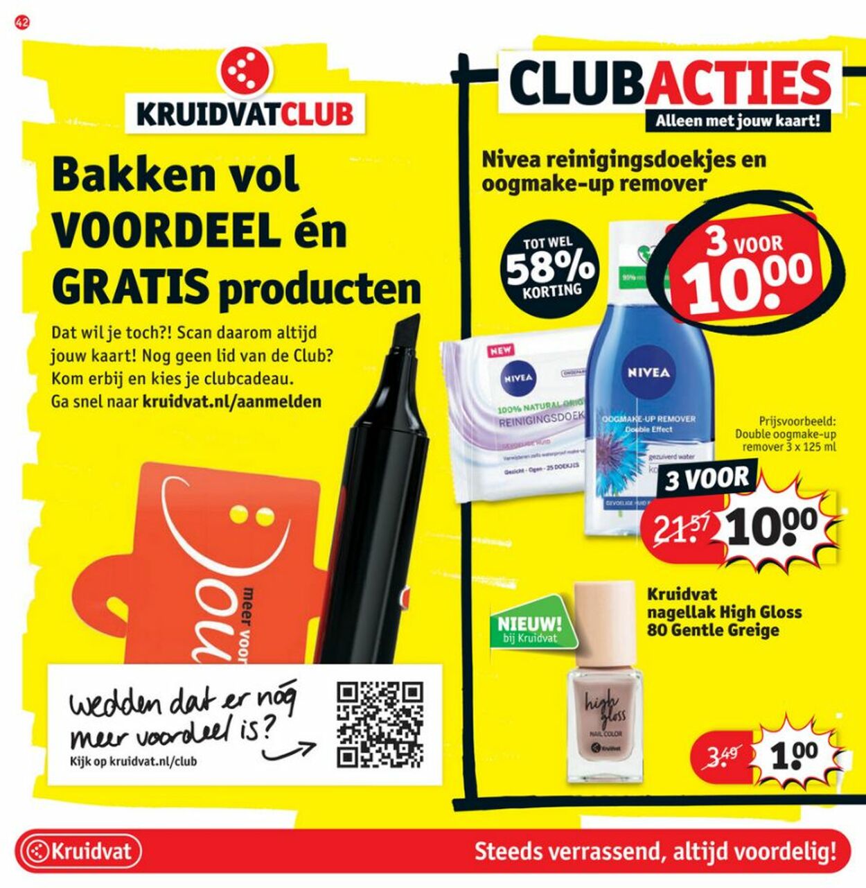 Folder Kruidvat 27.09.2022 - 09.10.2022