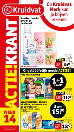 Folder Kruidvat 12.04.2026 - 20.04.2026