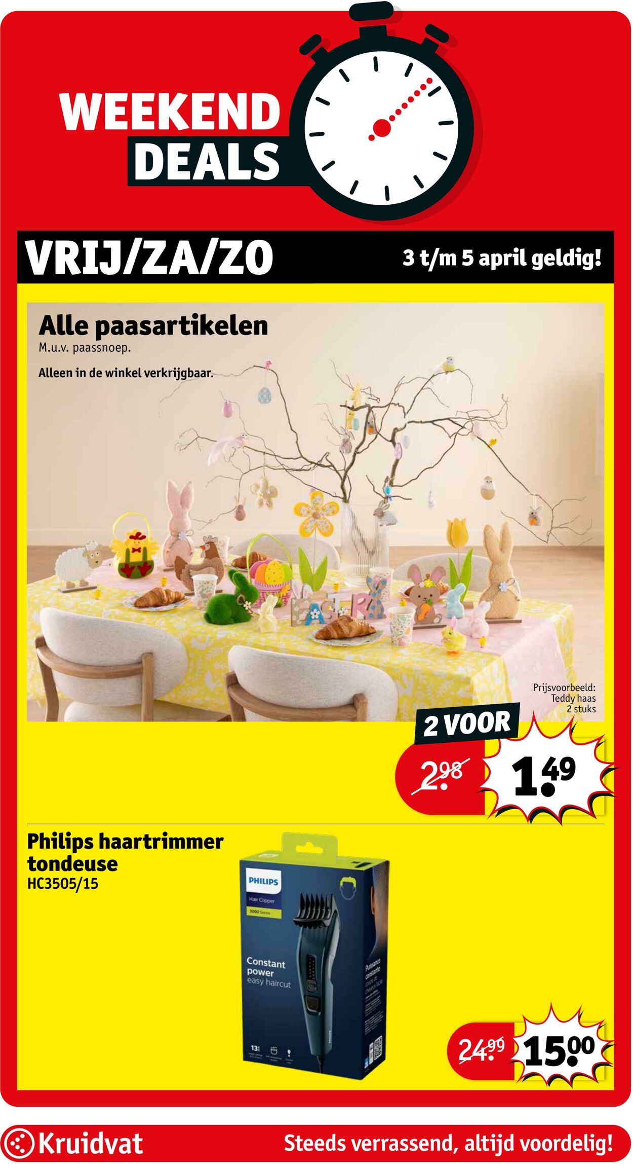 Folder Kruidvat 29.03.2026 - 06.04.2026