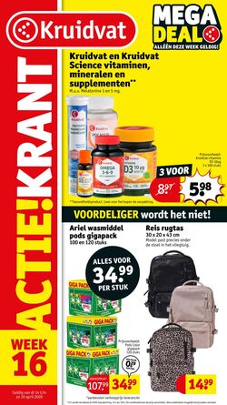 Folder Kruidvat 13.04.2026 - 21.04.2026