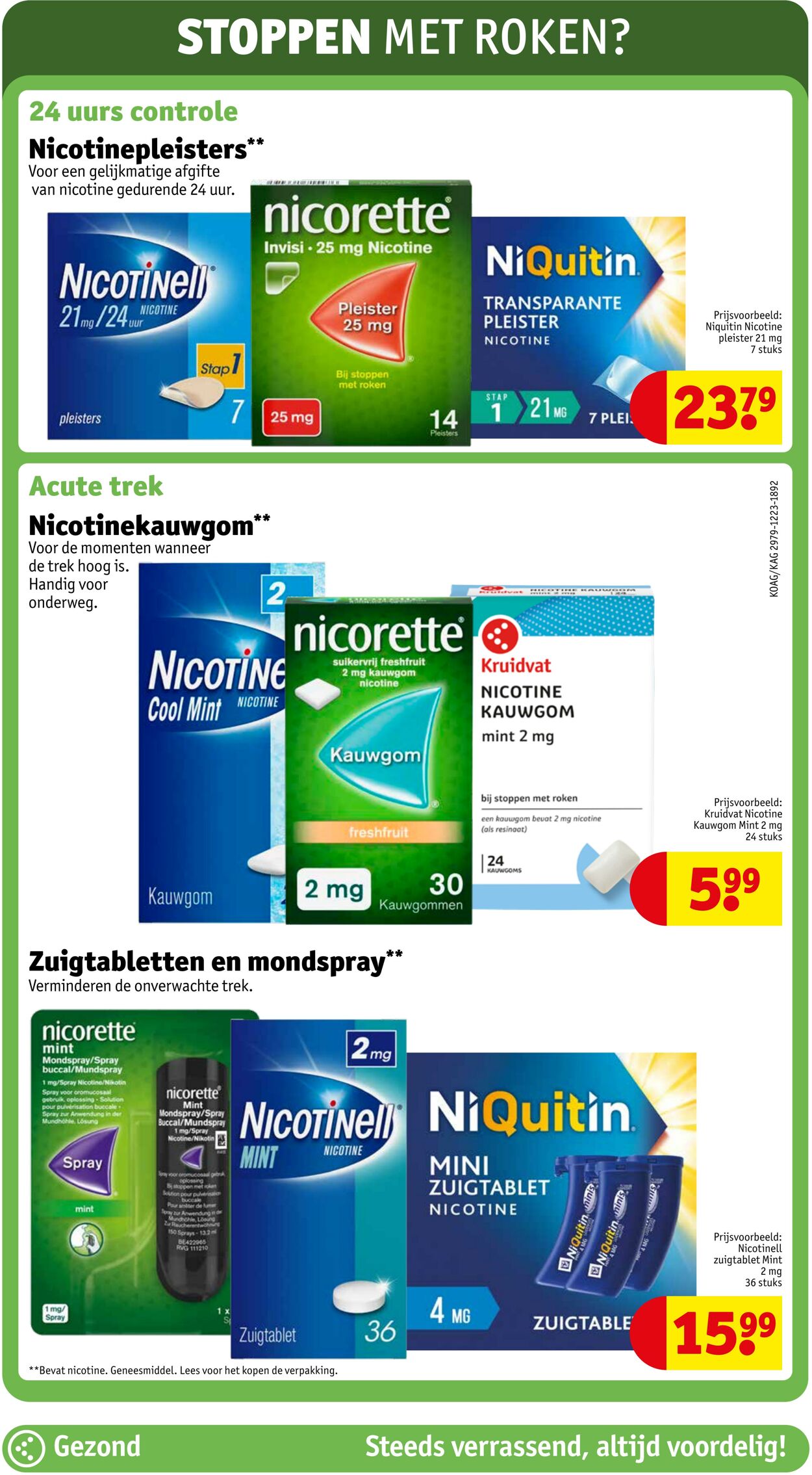 Folder Kruidvat 01.01.2024 - 14.01.2024