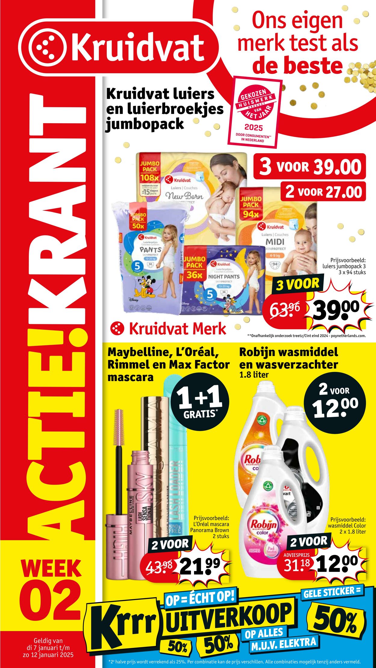 Folder Kruidvat 06.01.2025 - 12.01.2025