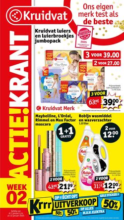 Folder Kruidvat 07.10.2024 - 20.10.2024