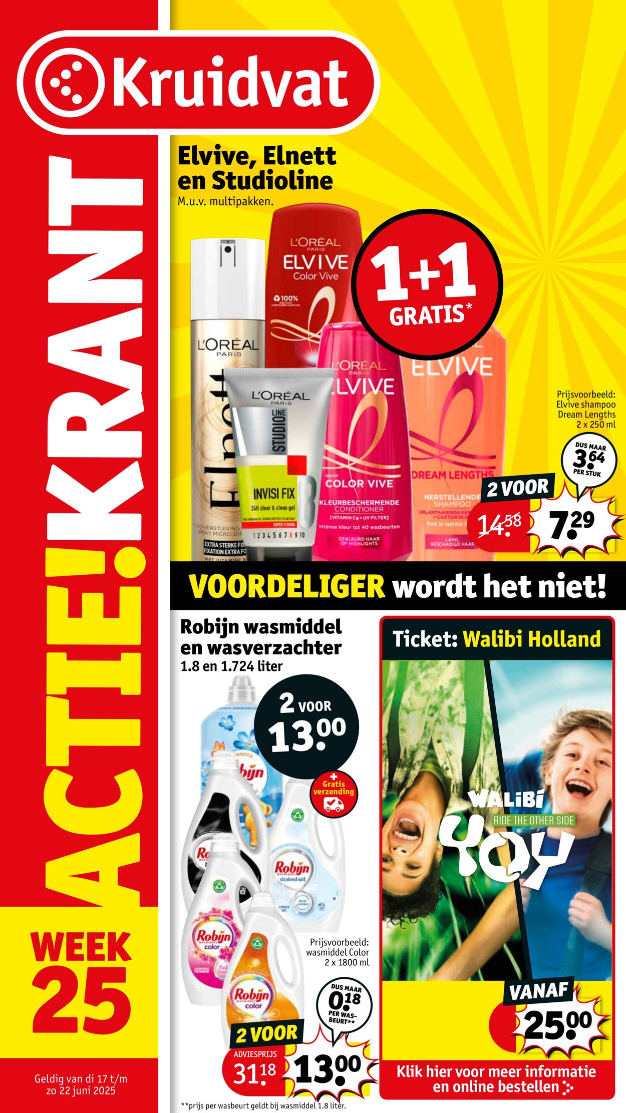 Folder Kruidvat 16.06.2025 - 22.06.2025