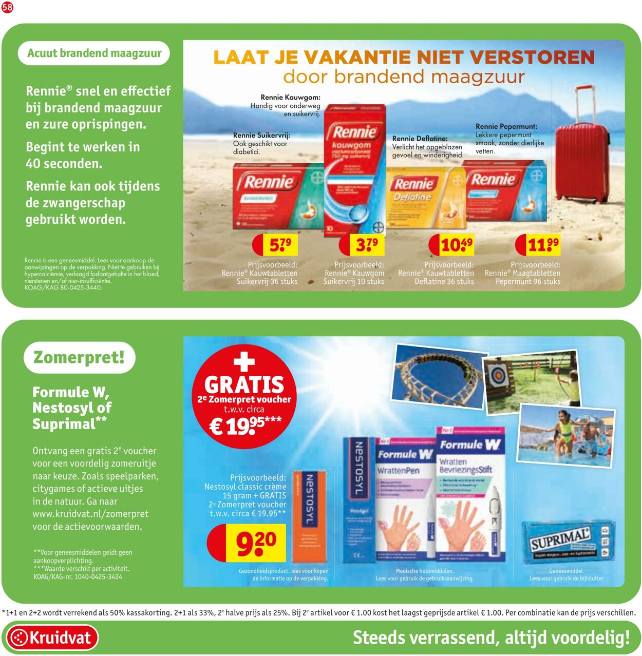 Folder Kruidvat 23.06.2025 - 06.07.2025
