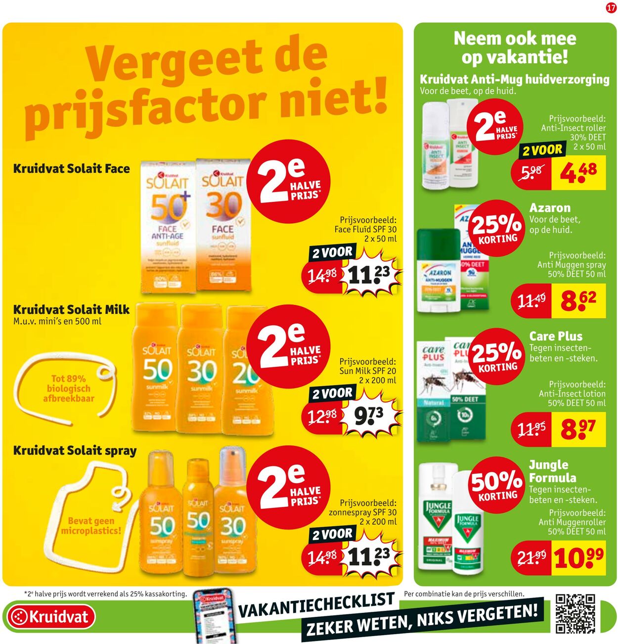 Folder Kruidvat 27.06.2023 - 09.07.2023