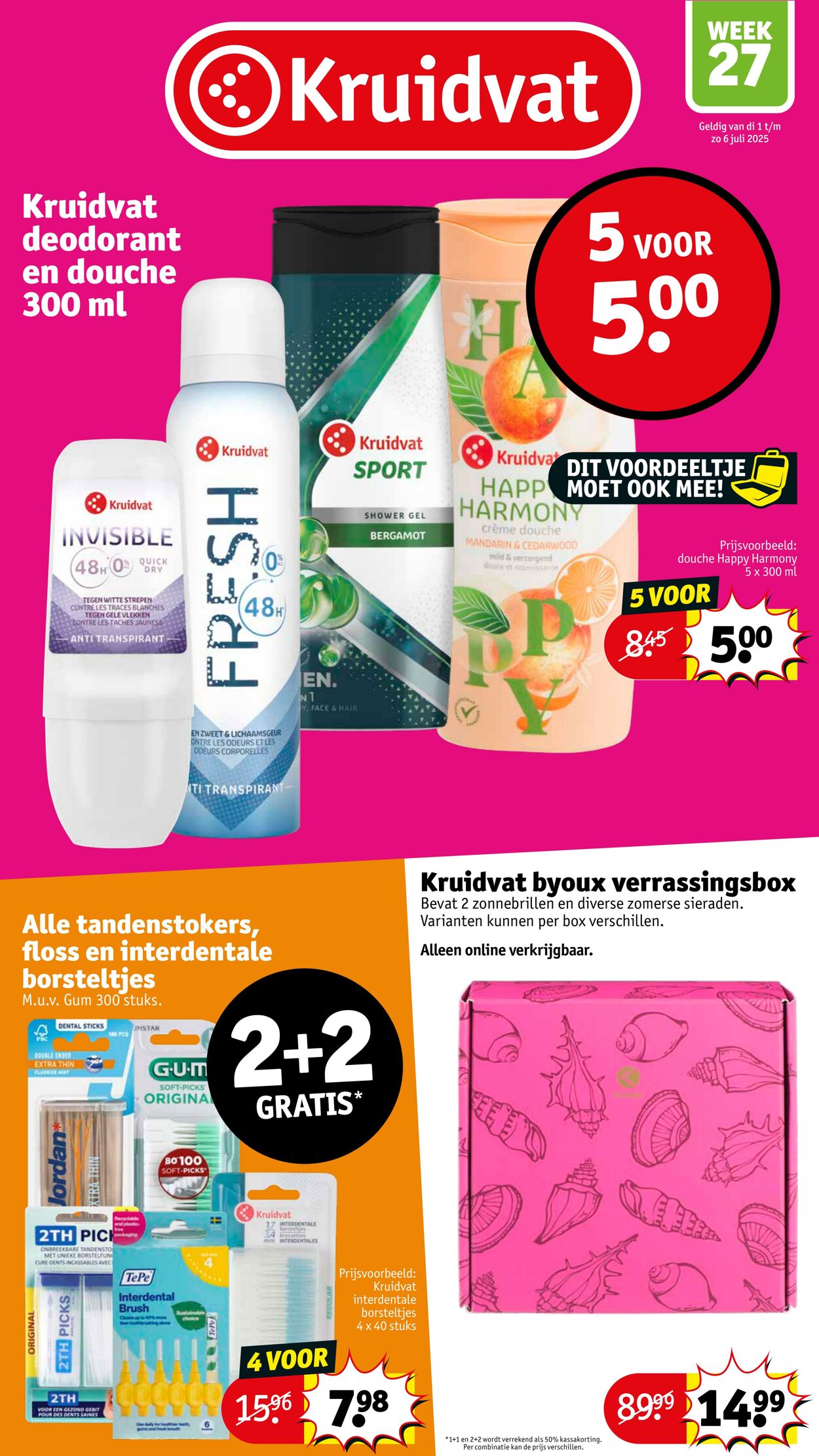 Folder Kruidvat 30.07.2025 - 06.08.2025