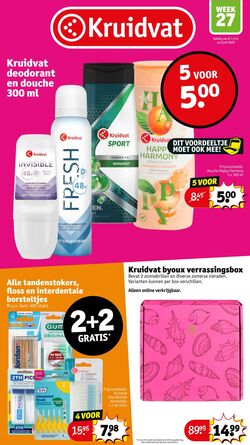 Folder Kruidvat 30.07.2025 - 06.08.2025