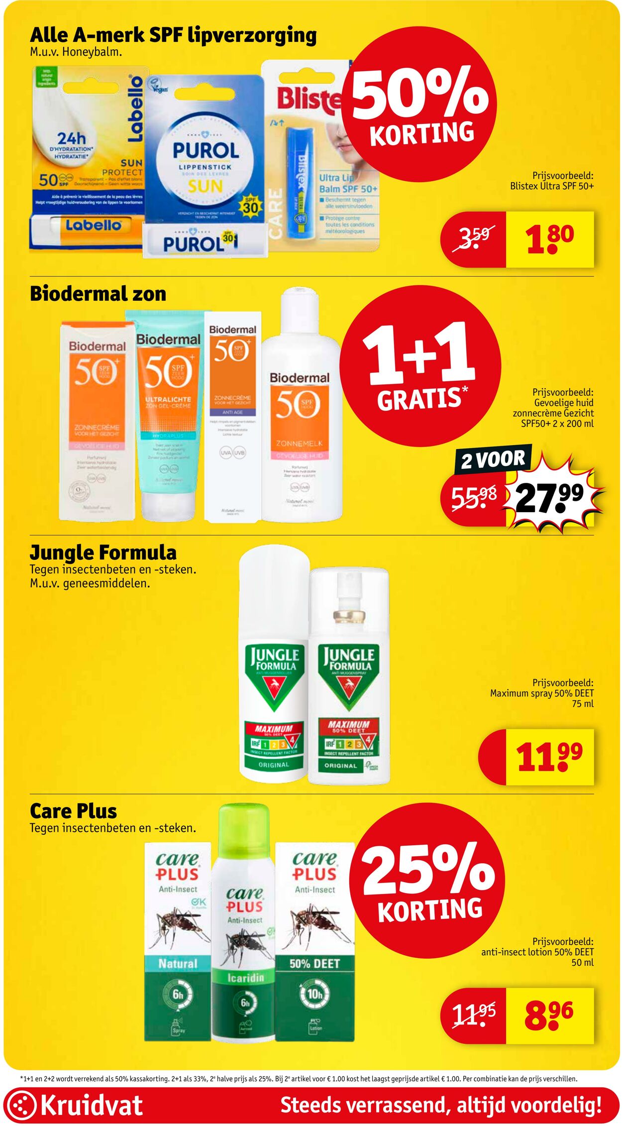 Folder Kruidvat 07.07.2025 - 20.07.2025