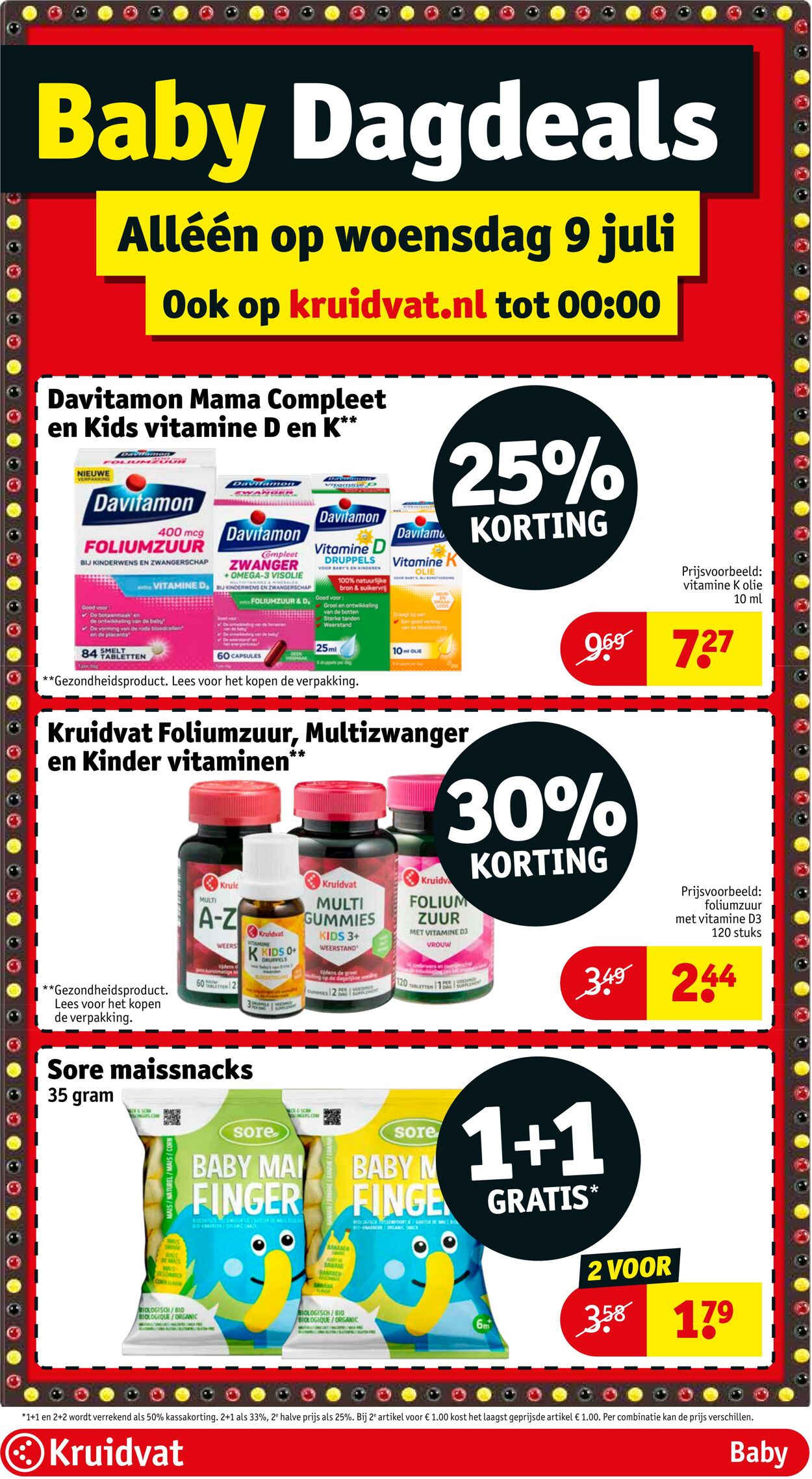 Folder Kruidvat 07.07.2025 - 20.07.2025