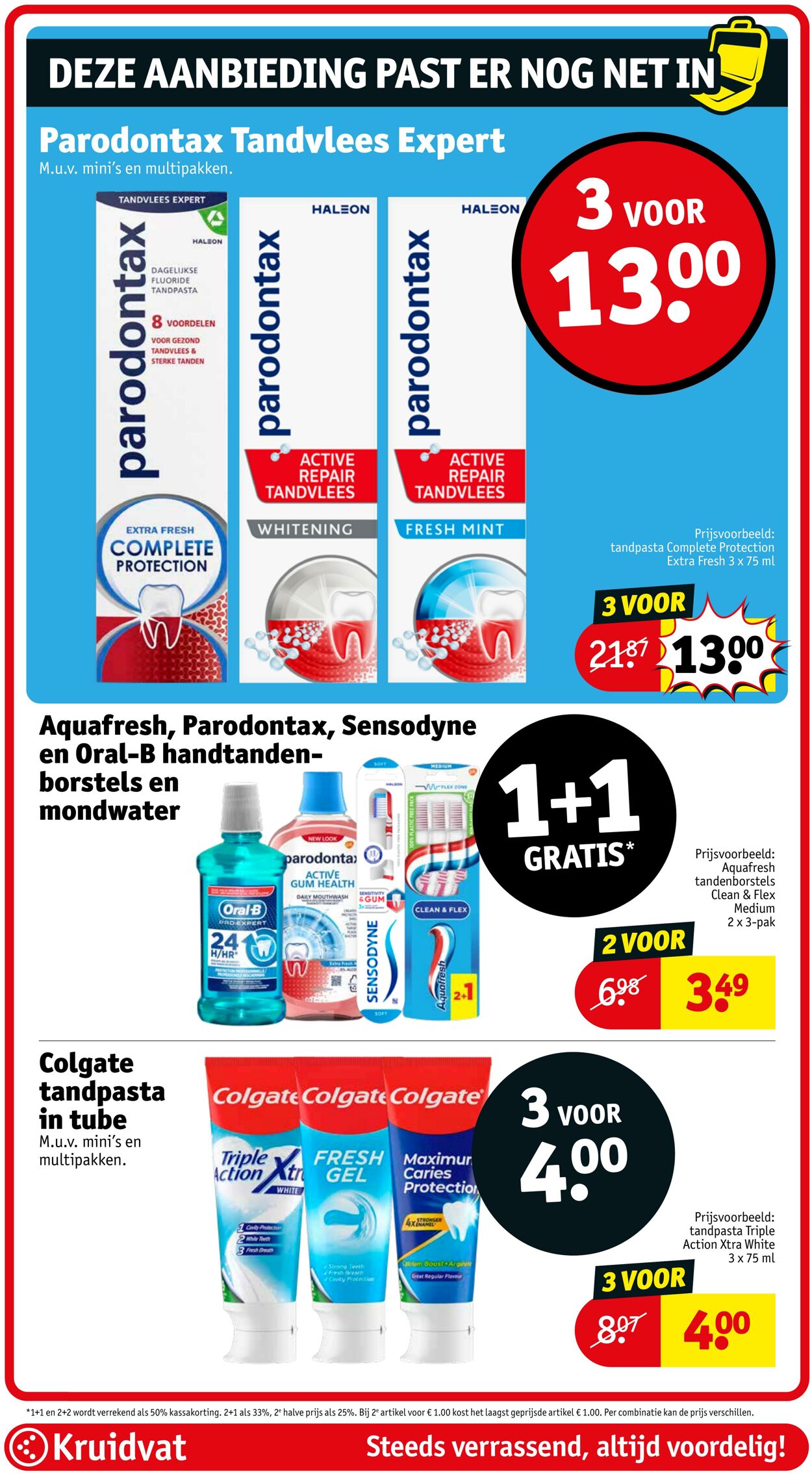 Folder Kruidvat 14.07.2025 - 20.07.2025