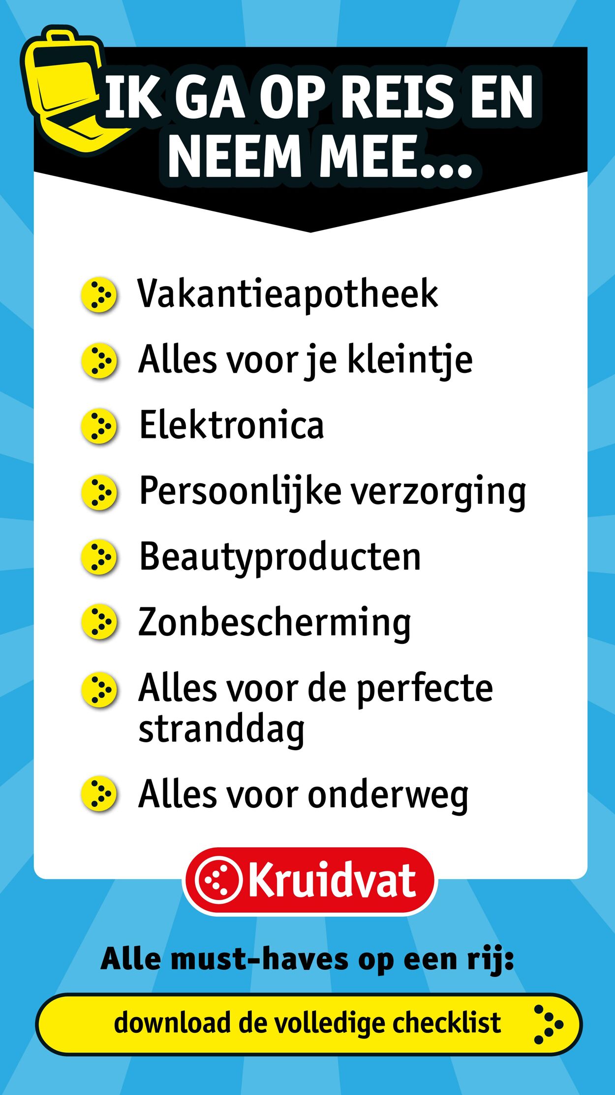 Folder Kruidvat 14.07.2025 - 20.07.2025