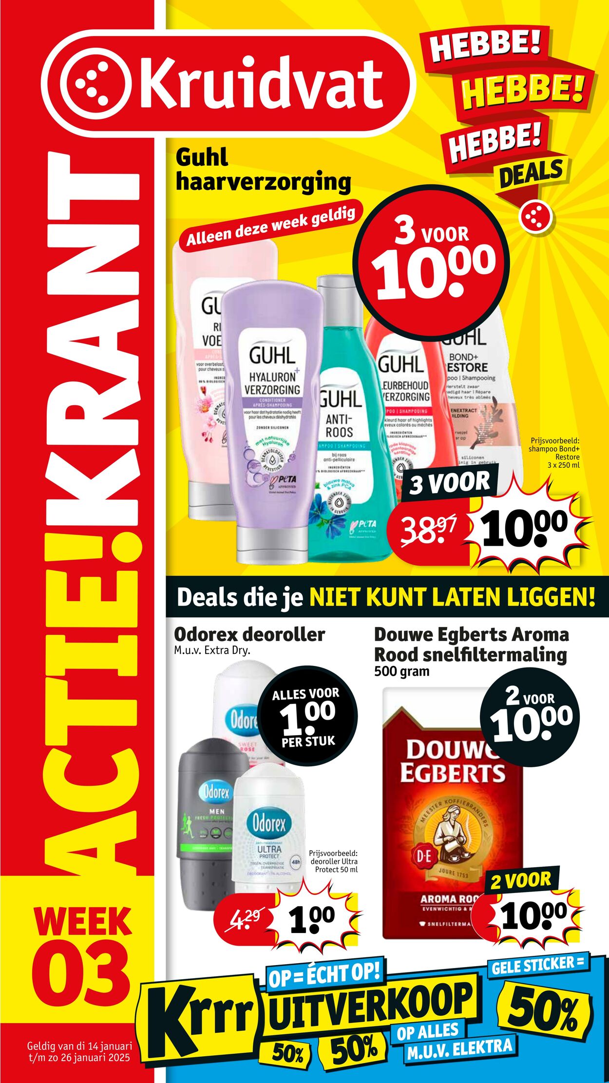 Folder Kruidvat 13.01.2025 - 26.01.2025