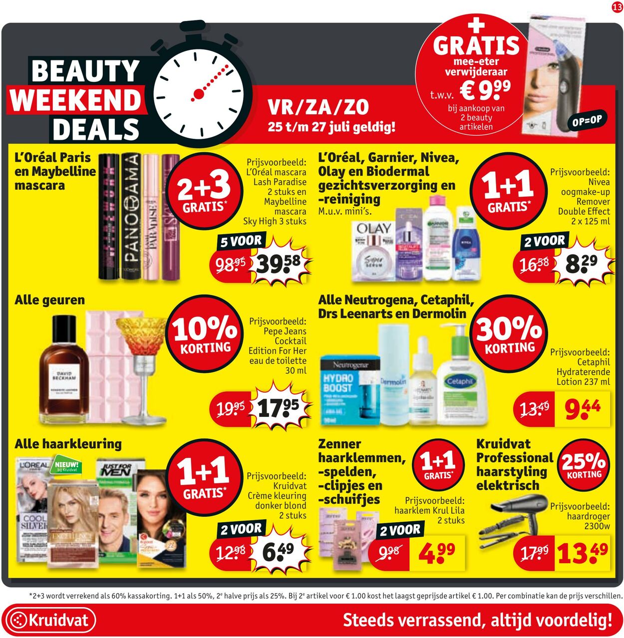Folder Kruidvat 21.07.2025 - 03.08.2025