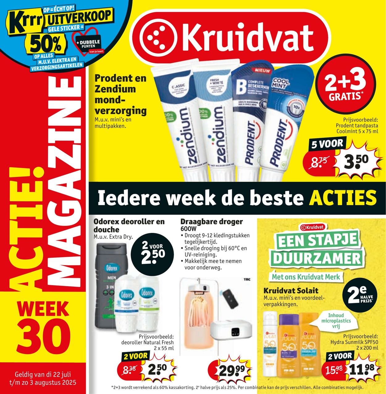 Folder Kruidvat 21.07.2025 - 03.08.2025