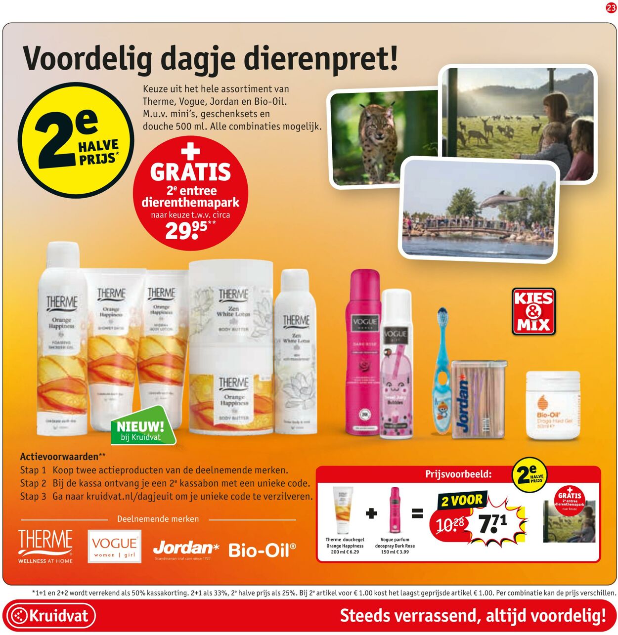 Folder Kruidvat 24.07.2023 - 06.08.2023