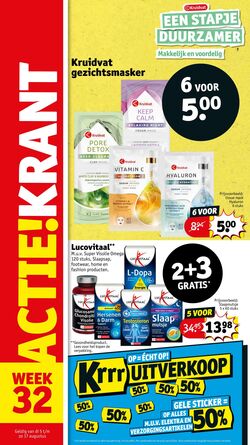 Folder Kruidvat 04.08.2025 - 17.08.2025