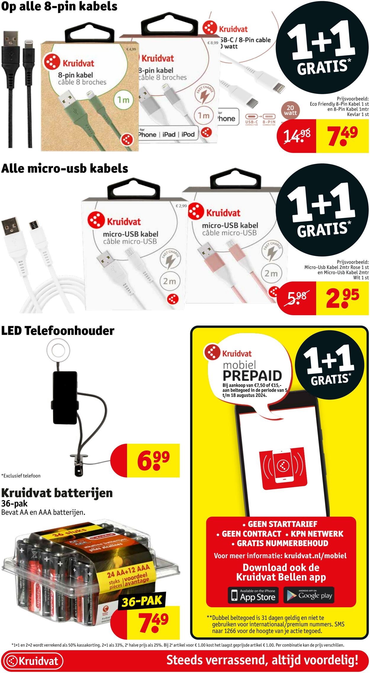 Folder Kruidvat 05.08.2024 - 18.08.2024