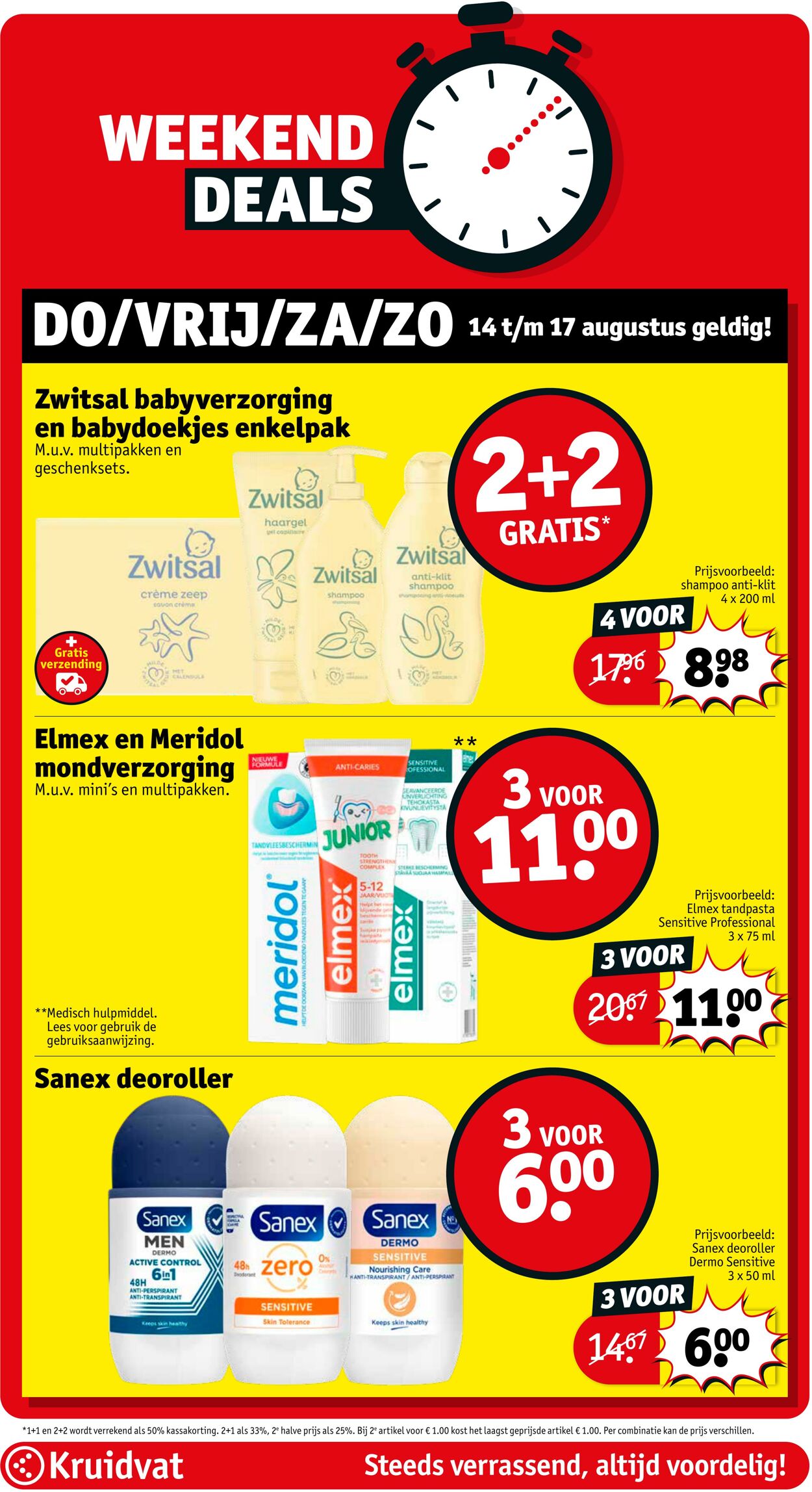 Folder Kruidvat 11.08.2025 - 17.08.2025