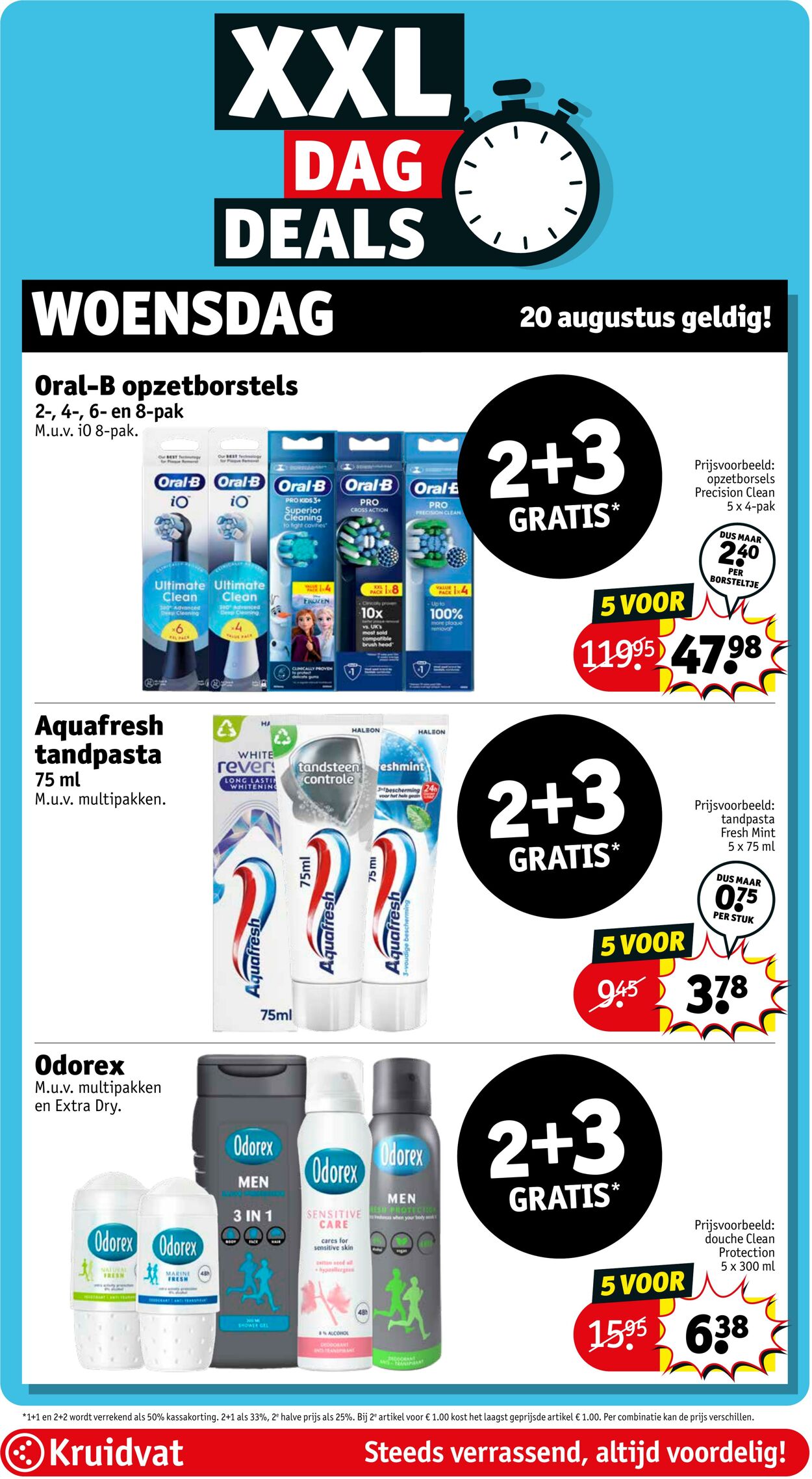 Folder Kruidvat 18.08.2025 - 24.08.2025