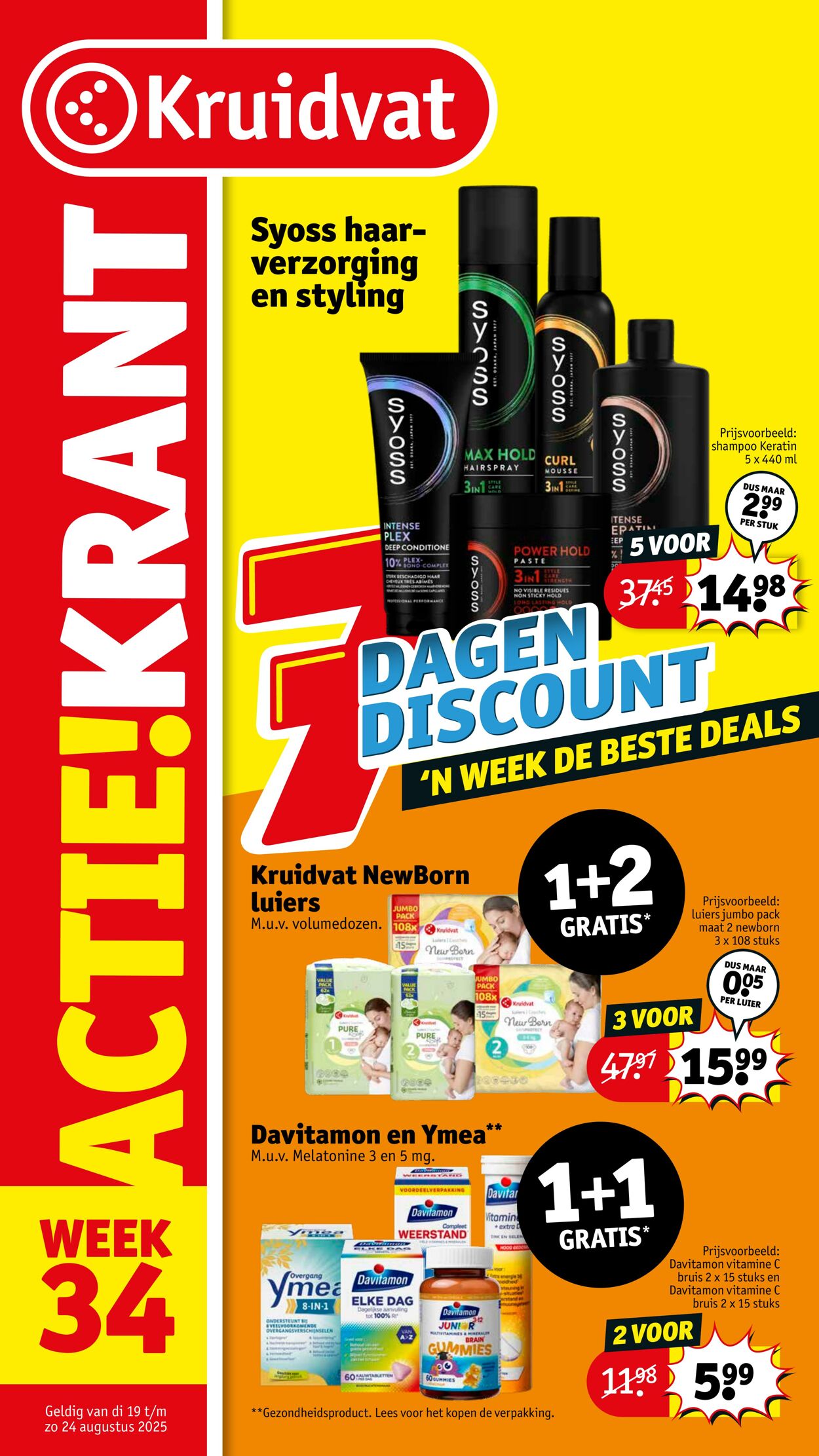 Folder Kruidvat 18.08.2025 - 24.08.2025