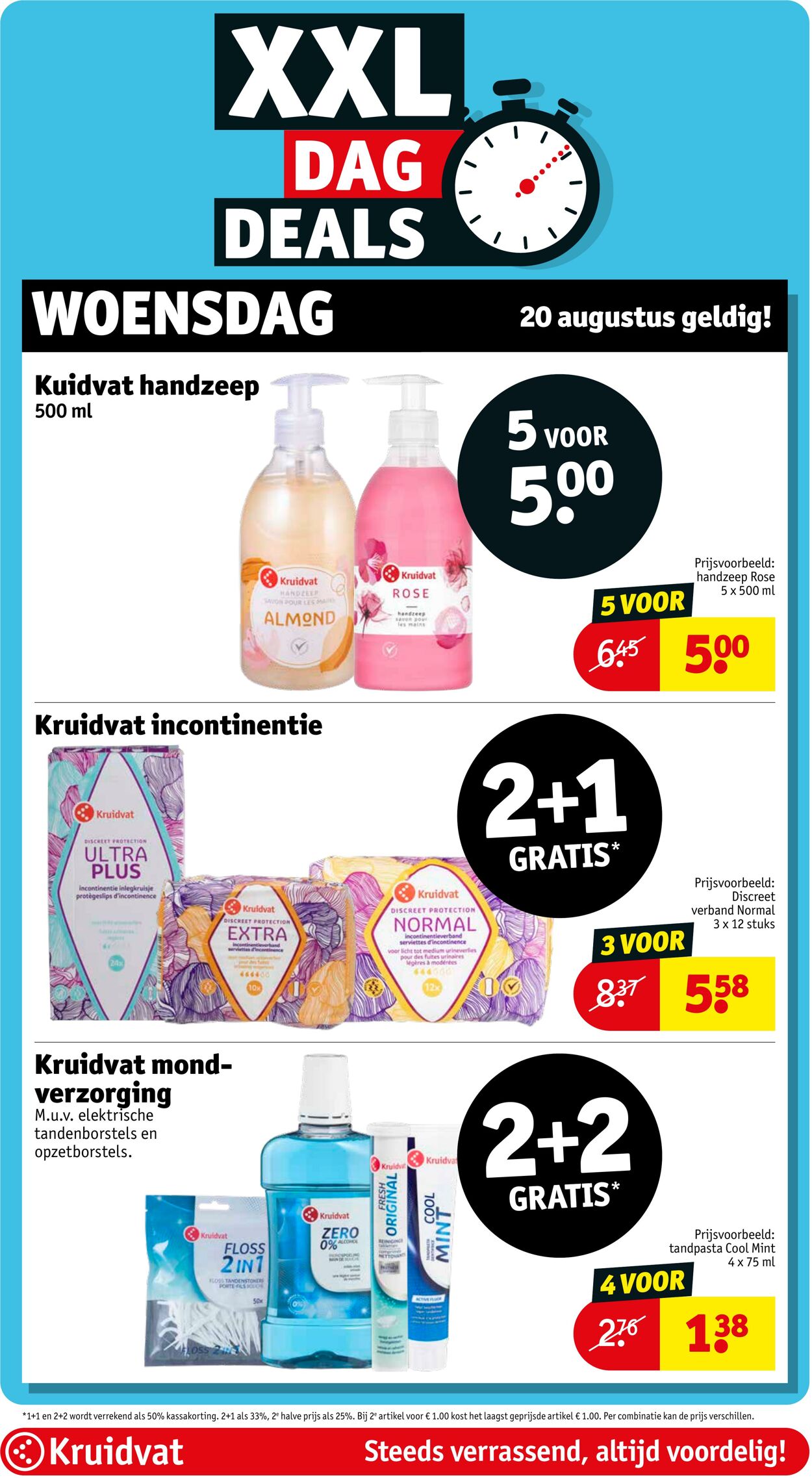Folder Kruidvat 18.08.2025 - 24.08.2025