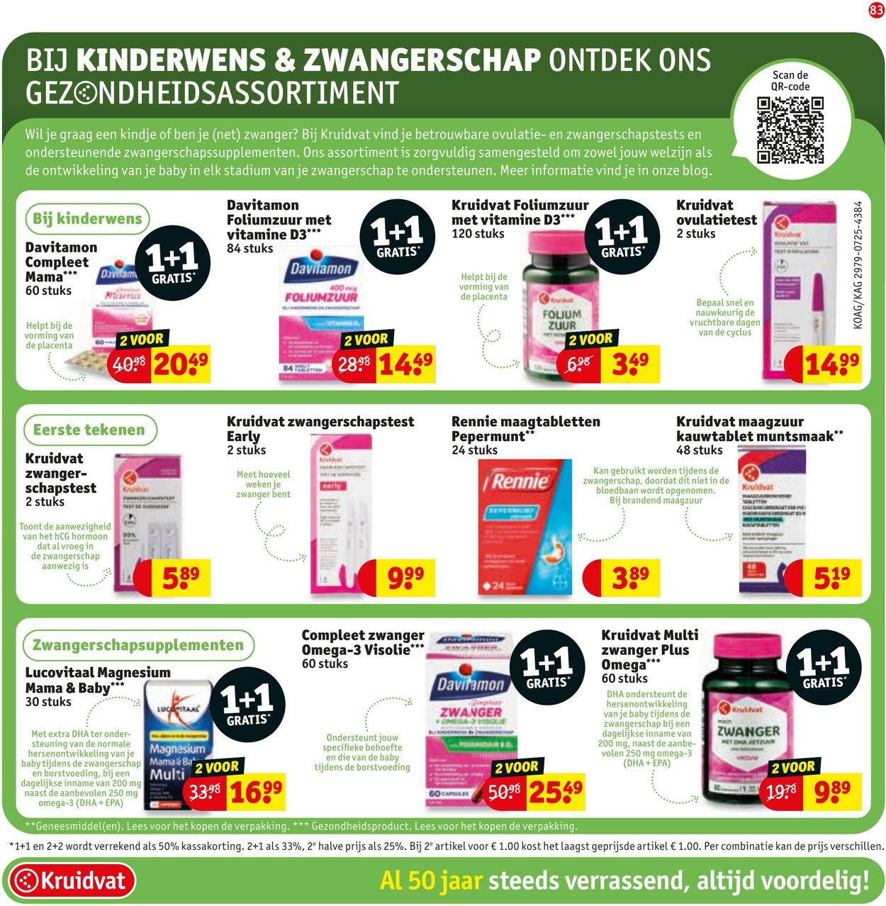 Folder Kruidvat 25.08.2025 - 07.09.2025