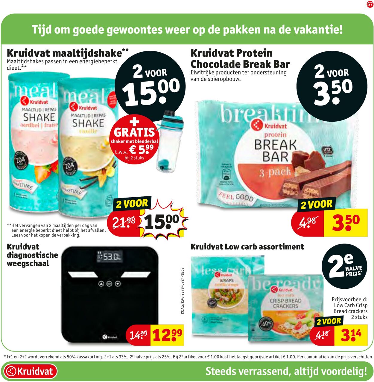 Folder Kruidvat 26.08.2024 - 08.09.2024