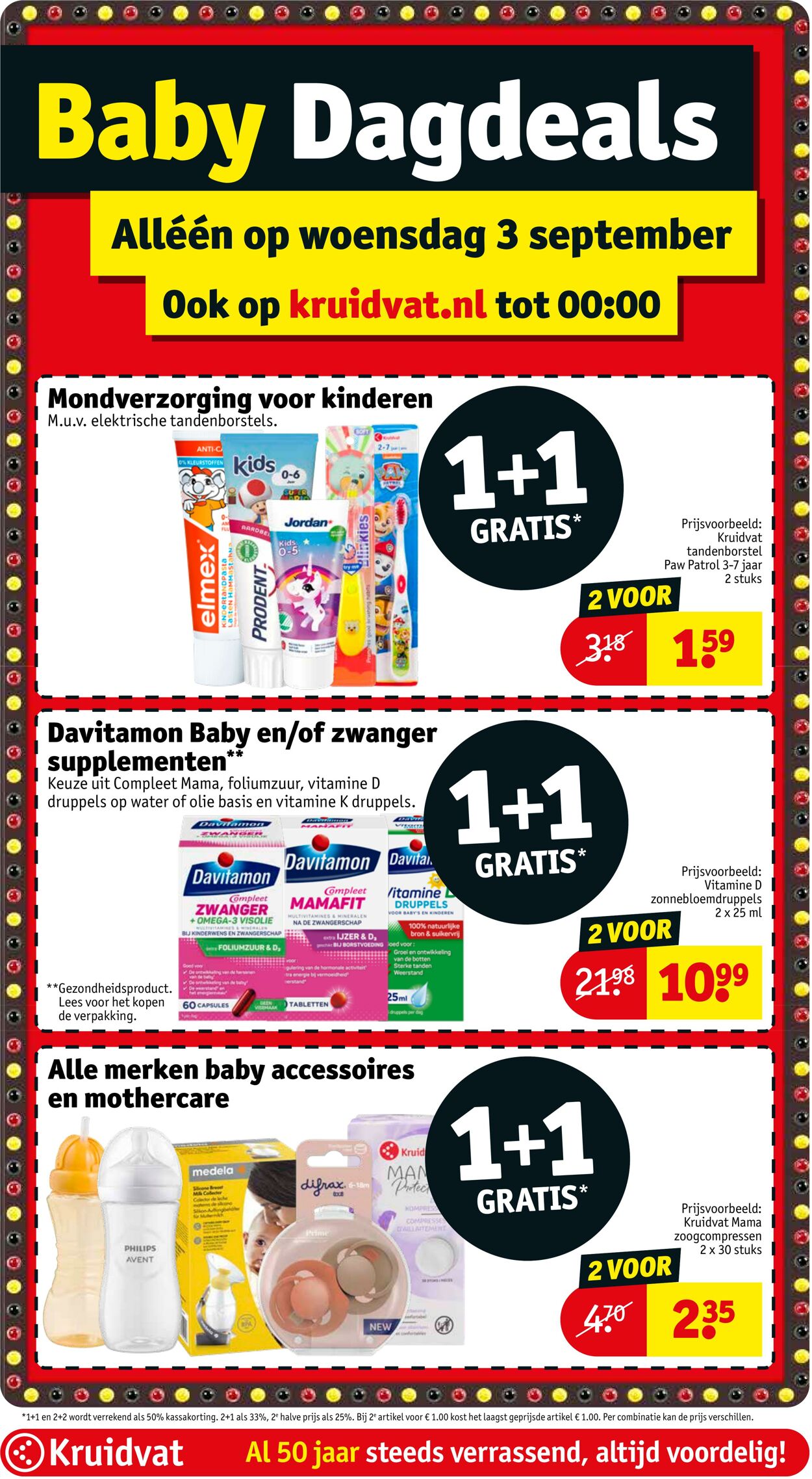 Folder Kruidvat 01.09.2025 - 07.09.2025