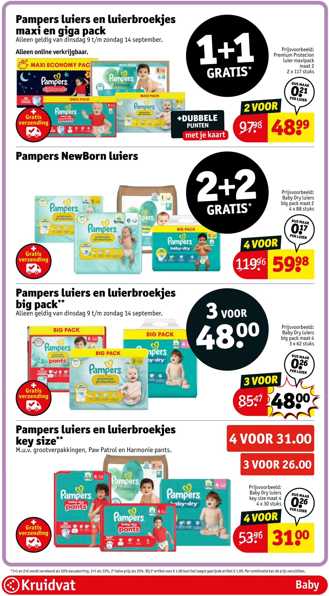 Folder Kruidvat 08.09.2025 - 21.09.2025