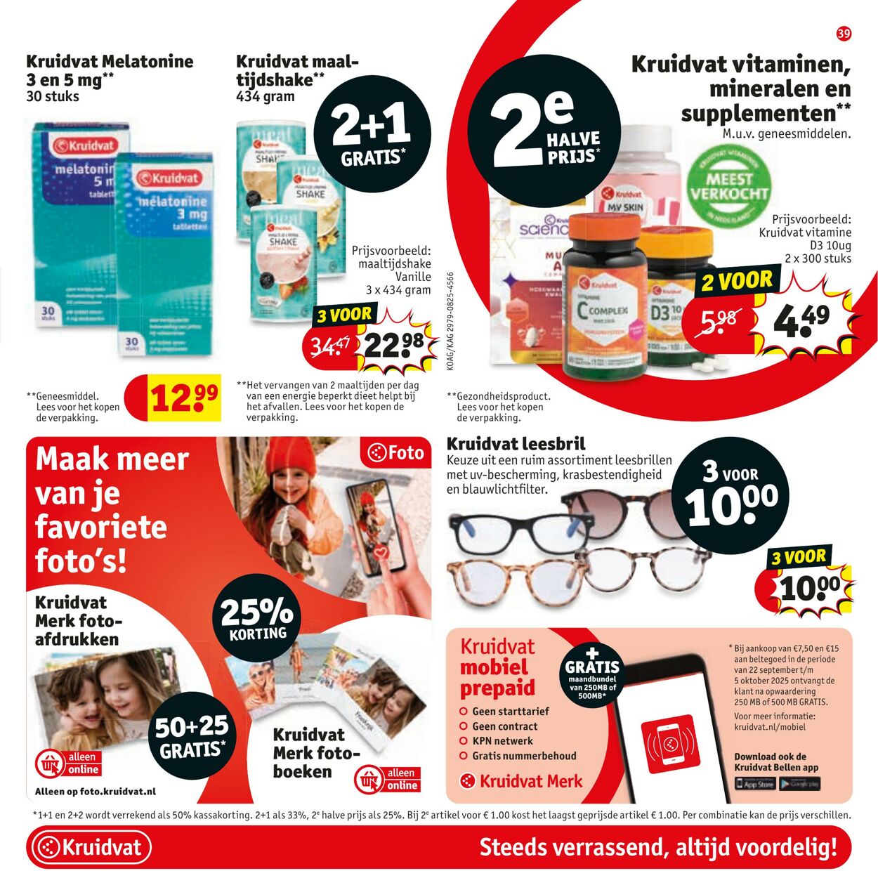 Folder Kruidvat 22.09.2025 - 05.10.2025