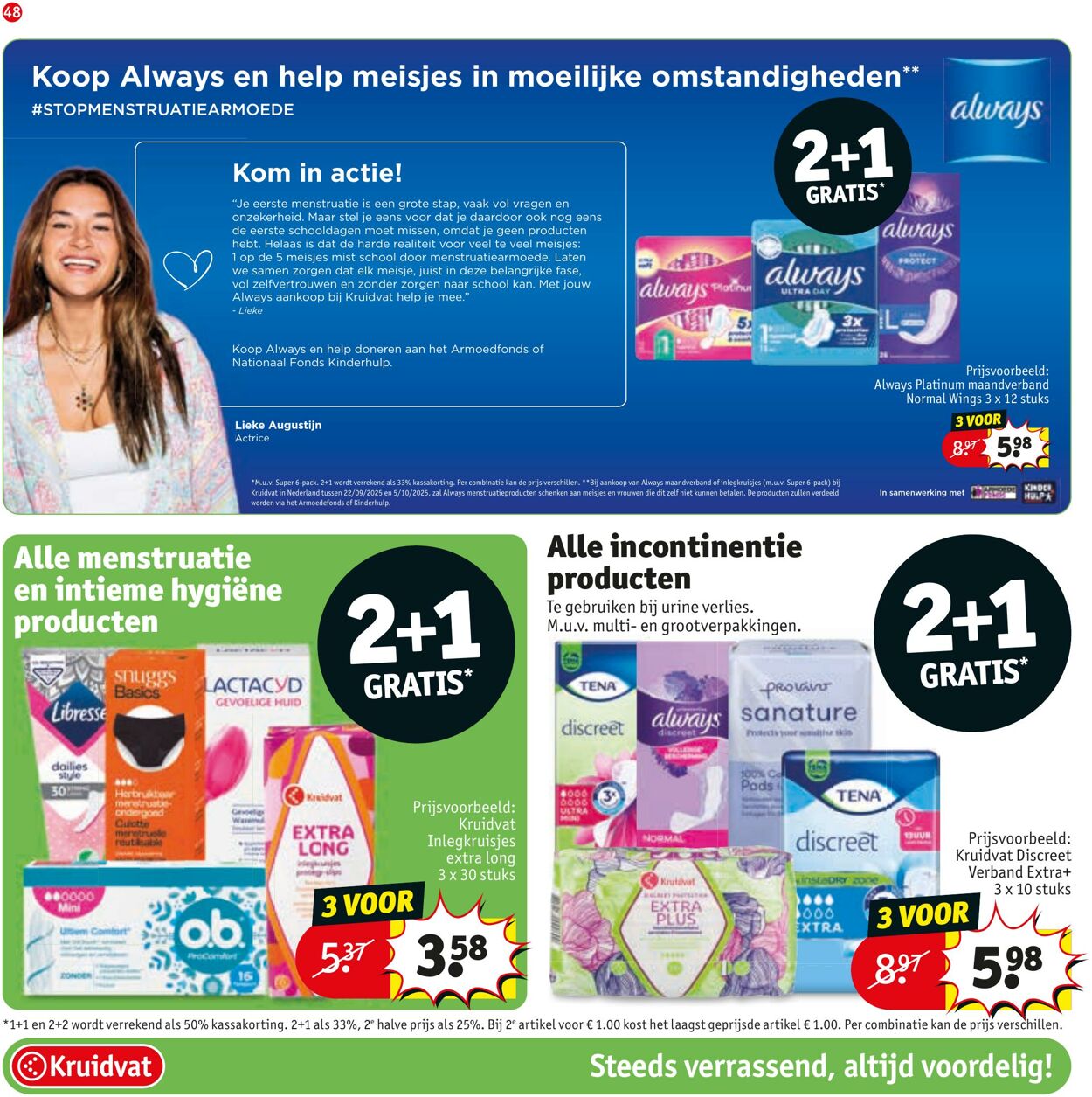 Folder Kruidvat 22.09.2025 - 05.10.2025