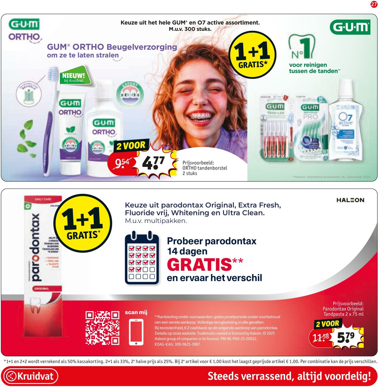 Folder Kruidvat 22.09.2025 - 05.10.2025