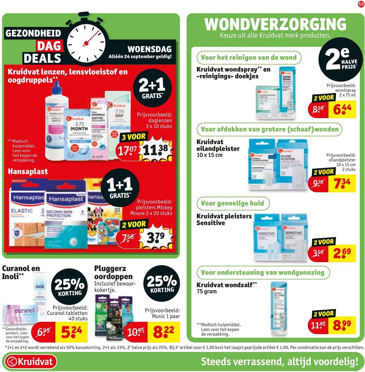 Folder Kruidvat 22.09.2025 - 05.10.2025