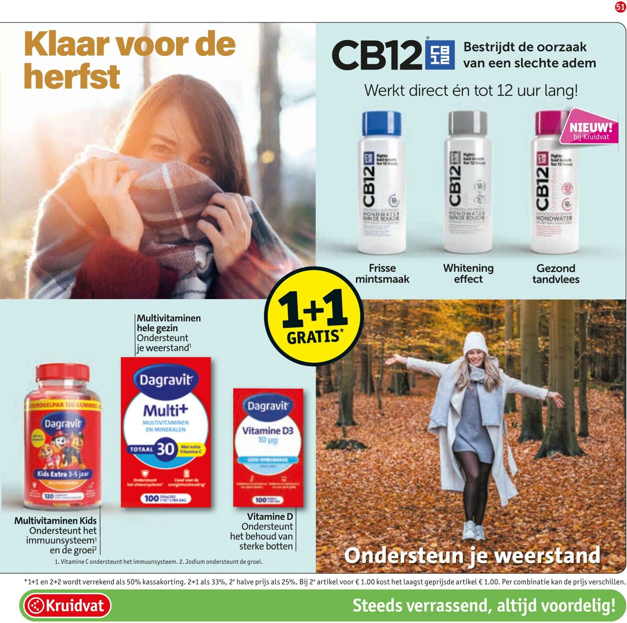 Folder Kruidvat 22.09.2025 - 05.10.2025