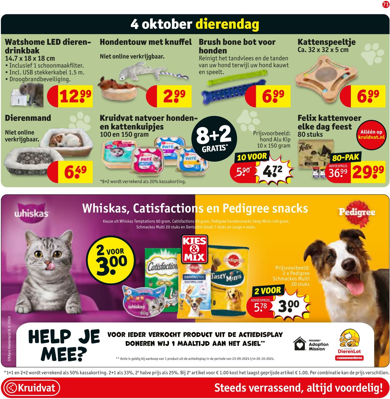 Folder Kruidvat 23.09.2024 - 06.10.2024