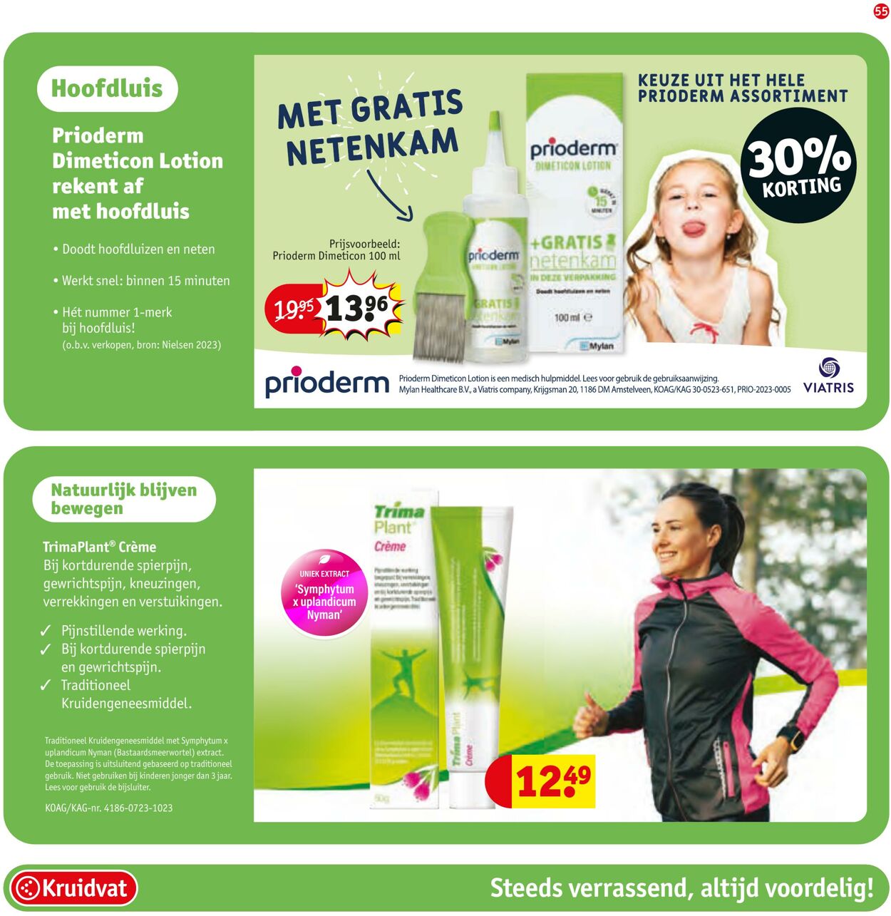 Folder Kruidvat 25.09.2023 - 08.10.2023