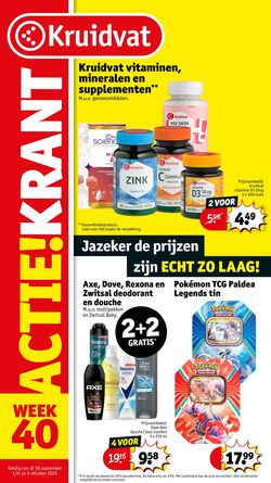 Folder Kruidvat 29.10.2025 - 05.11.2025