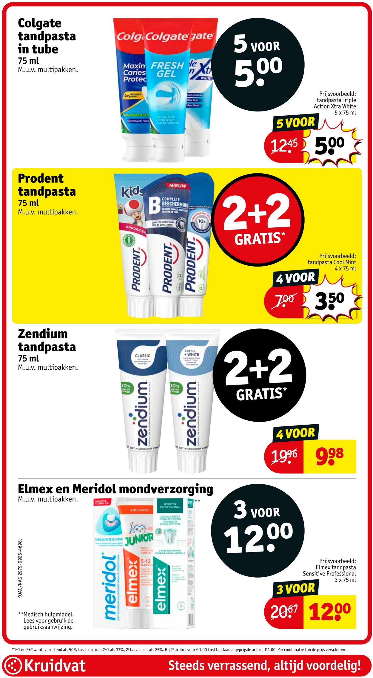 Folder Kruidvat 06.10.2025 - 19.10.2025