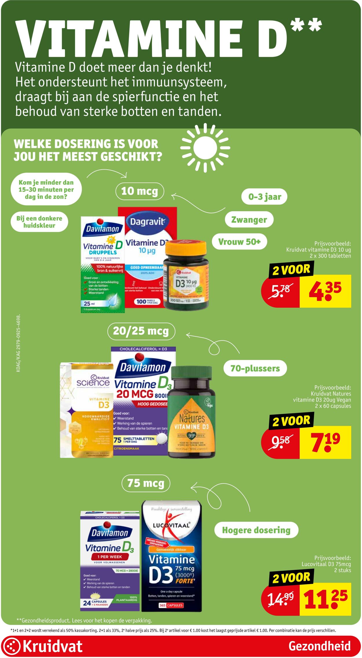 Folder Kruidvat 06.10.2025 - 19.10.2025