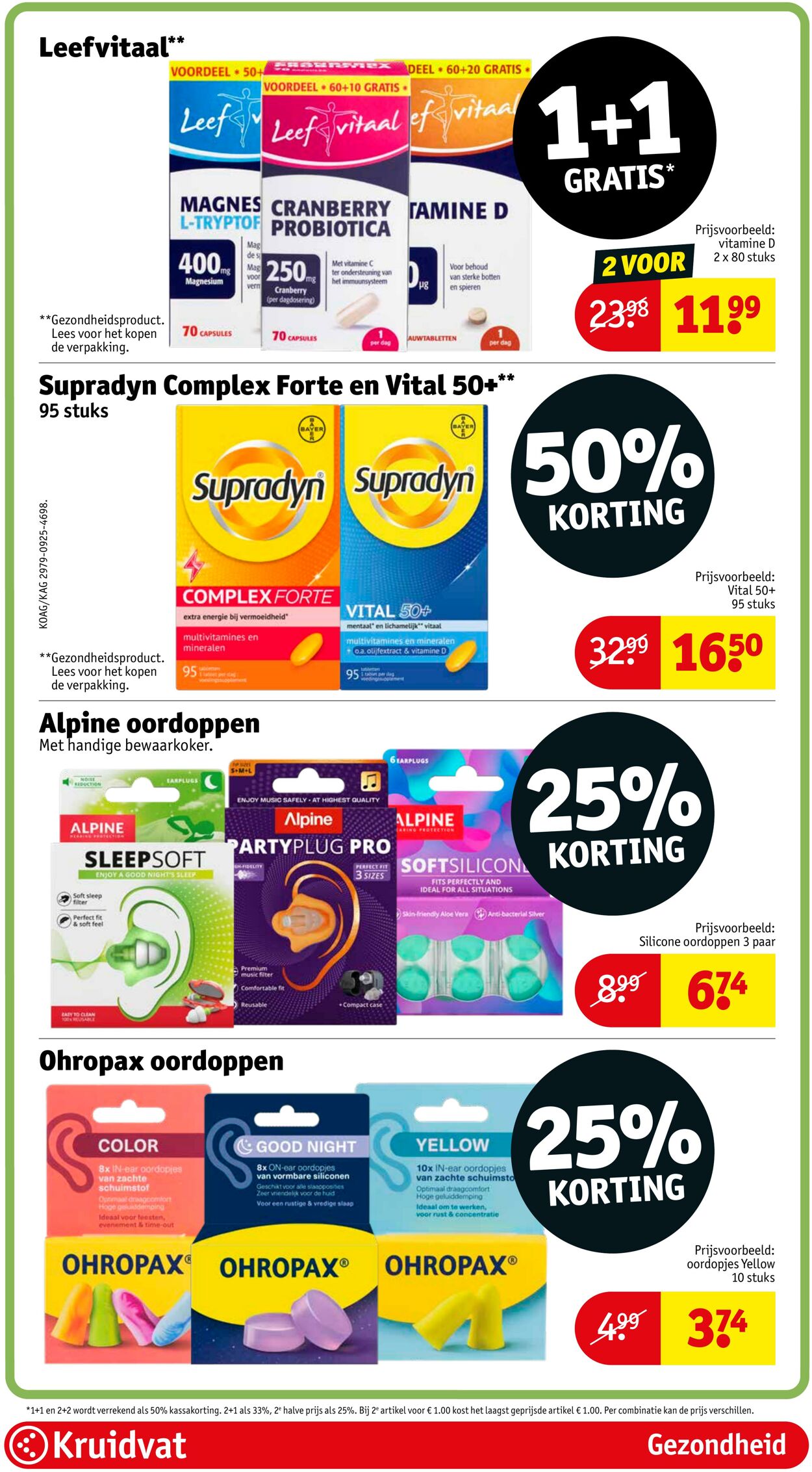 Folder Kruidvat 06.10.2025 - 19.10.2025