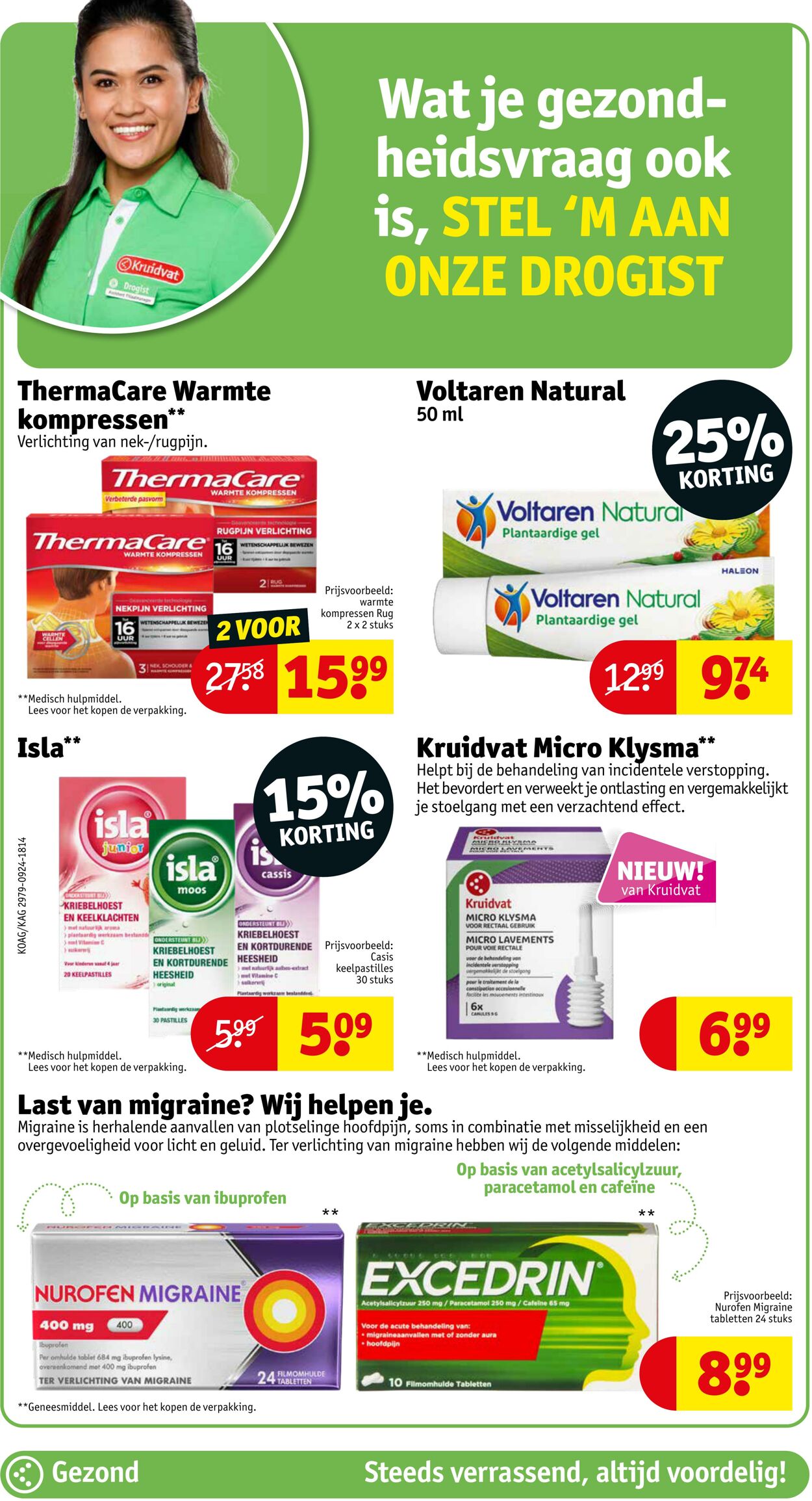 Folder Kruidvat 07.10.2024 - 20.10.2024