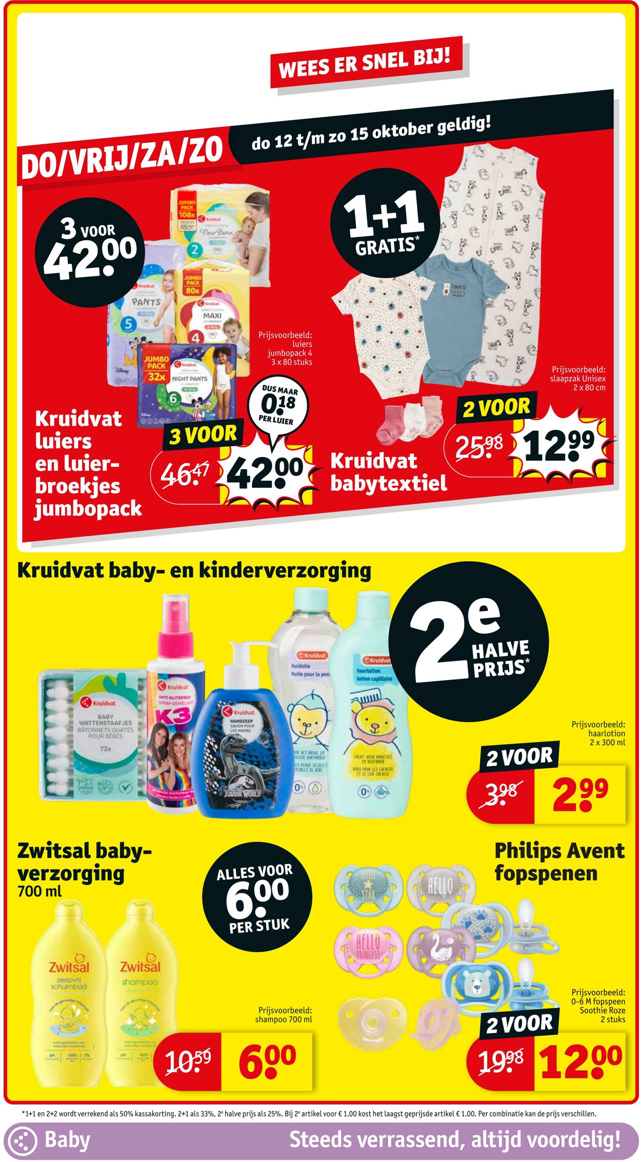 Folder Kruidvat 09.10.2023 - 22.10.2023